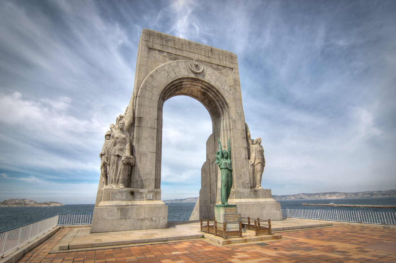 Aux Héros WWII, Marseille